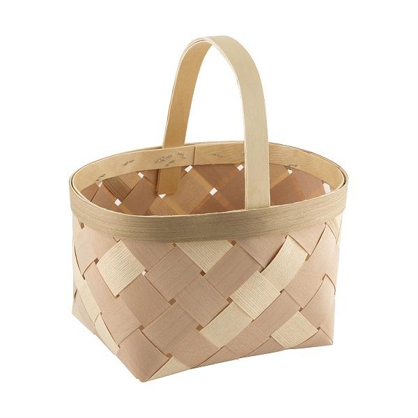 Корзина плетеная 10 л береза PARK