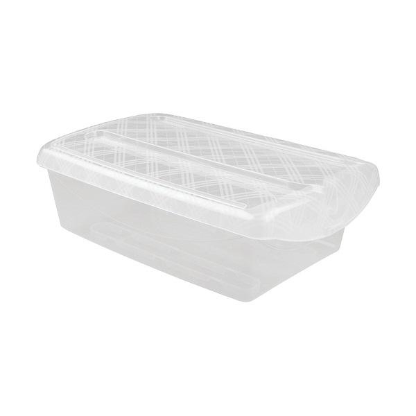 Ящик с откидной крышкой Econova 360x240x130 мм 7 л