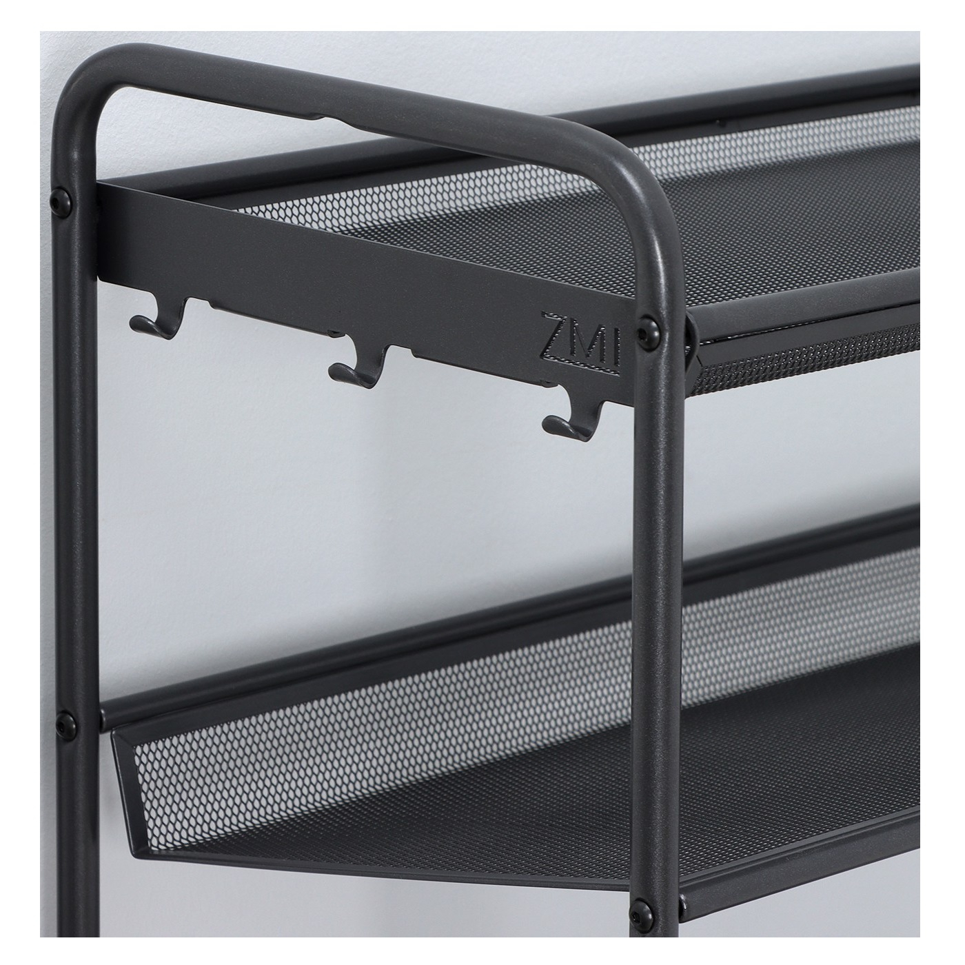 Подставка для обуви Женева 25, 5 полок, 270 х 650 х 1060 мм, графит