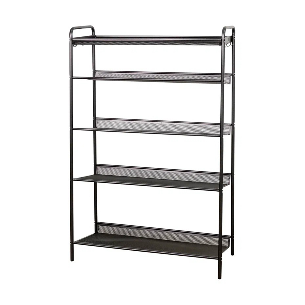 Подставка для обуви Женева 25, 5 полок, 270 х 650 х 1060 мм, графит