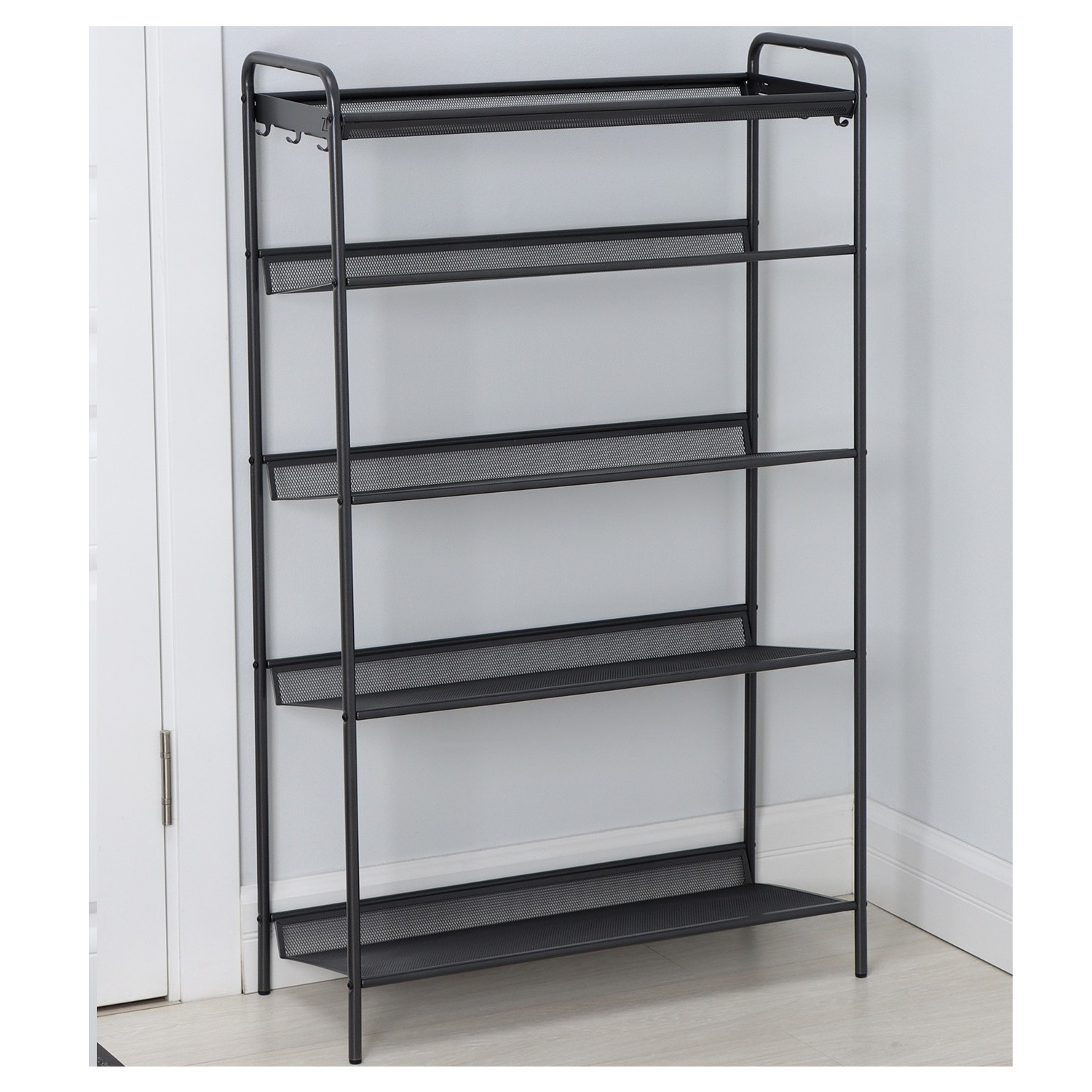 Подставка для обуви Женева 25, 5 полок, 270 х 650 х 1060 мм, графит