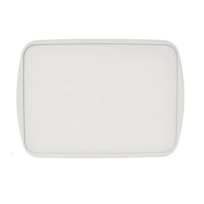 Корзина Keeplex Ajur, с крышкой, 380x270x143 мм, белое облако