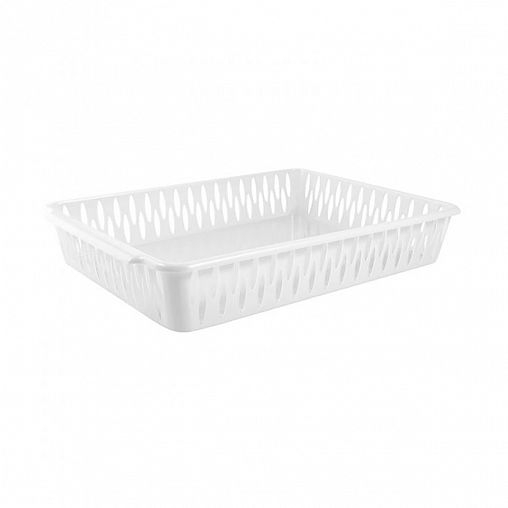 Корзинка Keeplex Light A4, 355х250х60 мм, белое облако