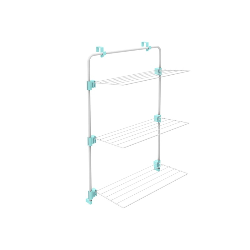 Сушилка для белья навесная Nika СБН1/Б складная сушильное полотно белая 11 м