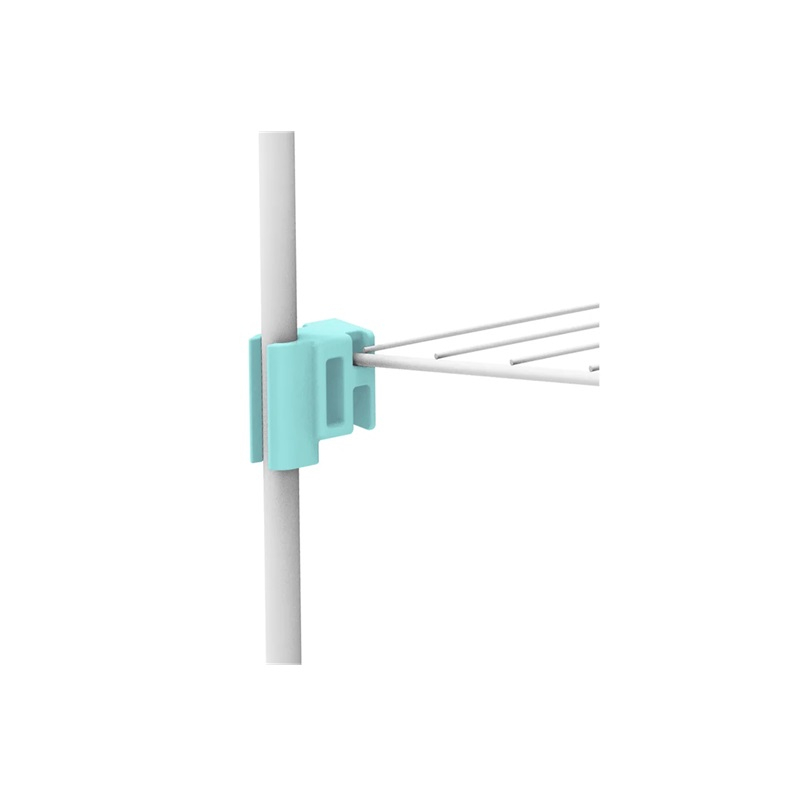 Сушилка для белья навесная Nika СБН1/Б складная сушильное полотно белая 11 м