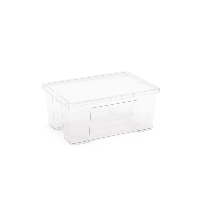 Контейнер Альтернатива М8497 пластиковый с крышкой 255х425х590 мм 45л