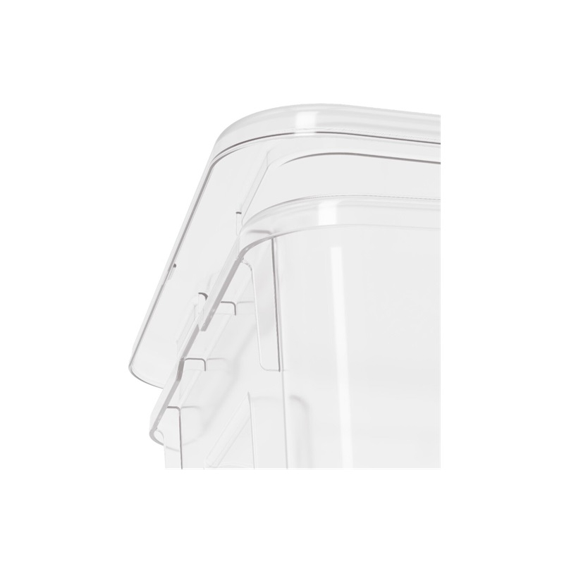 Контейнер Альтернатива М8497 пластиковый с крышкой 255х425х590 мм 45л