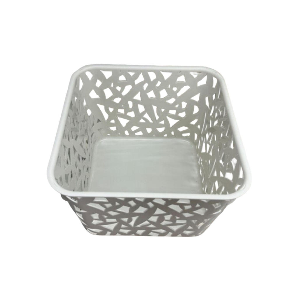 Корзина Econova XXL, универсальная, белая, 145х205х205 мм, 4.7 л, 431245016