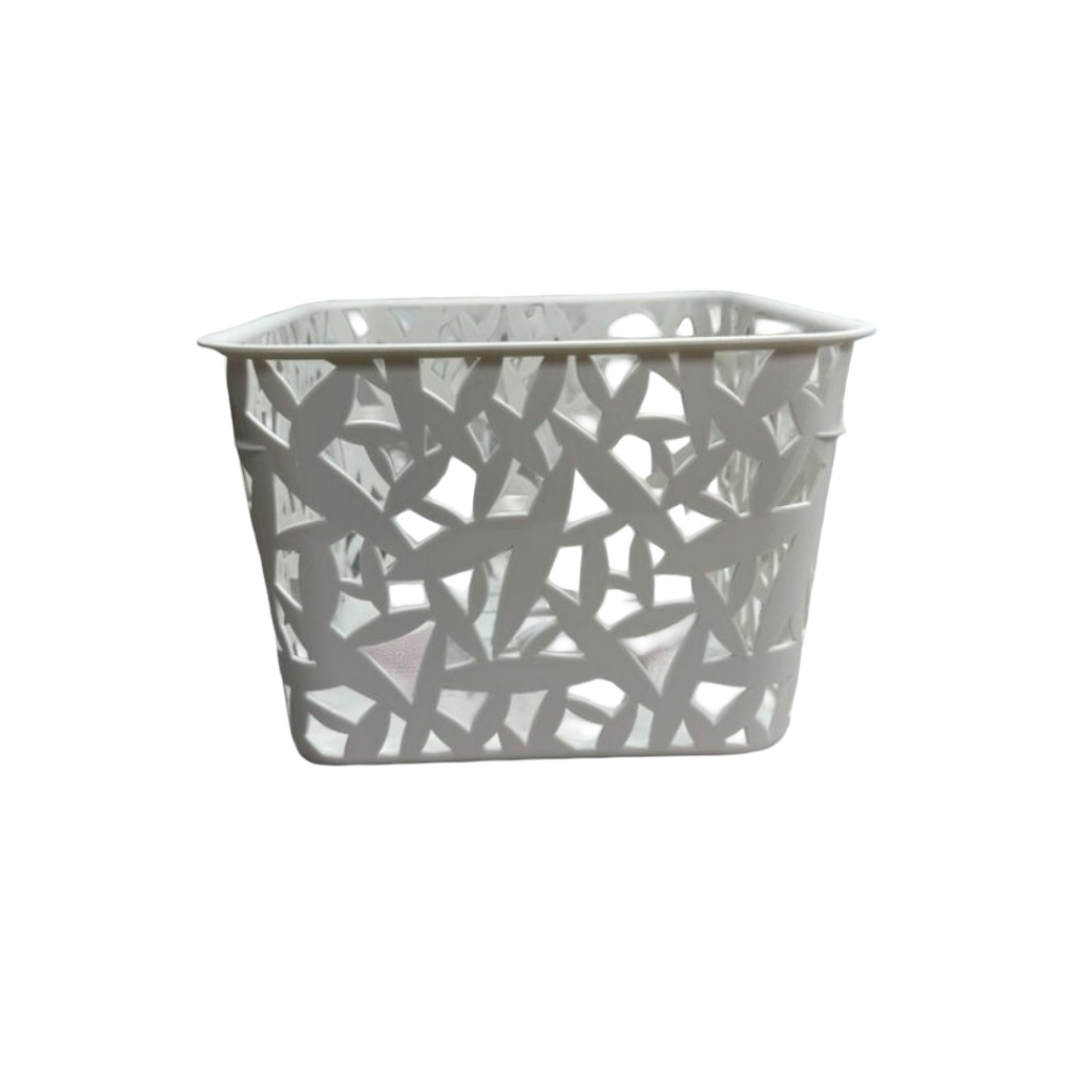 Корзина Econova XXL, универсальная, белая, 145х205х205 мм, 4.7 л, 431245016