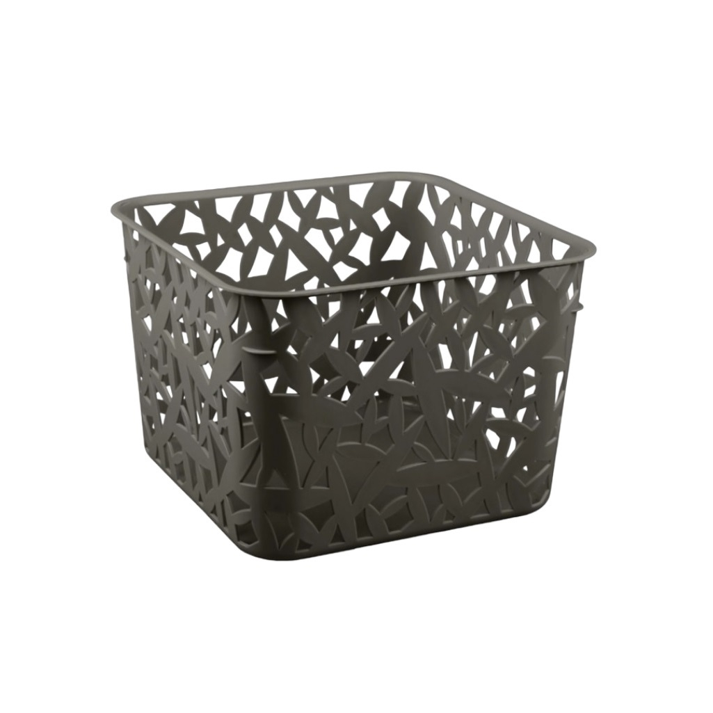 Корзина Econova XXL, универсальная, серая, 145х205х205 мм, 4.7 л, 431245011