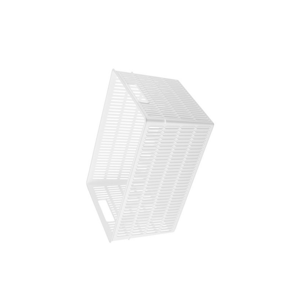 Корзина Econova Simplify, универсальная, белая, 138х184х274 мм, 6 л, 435250516