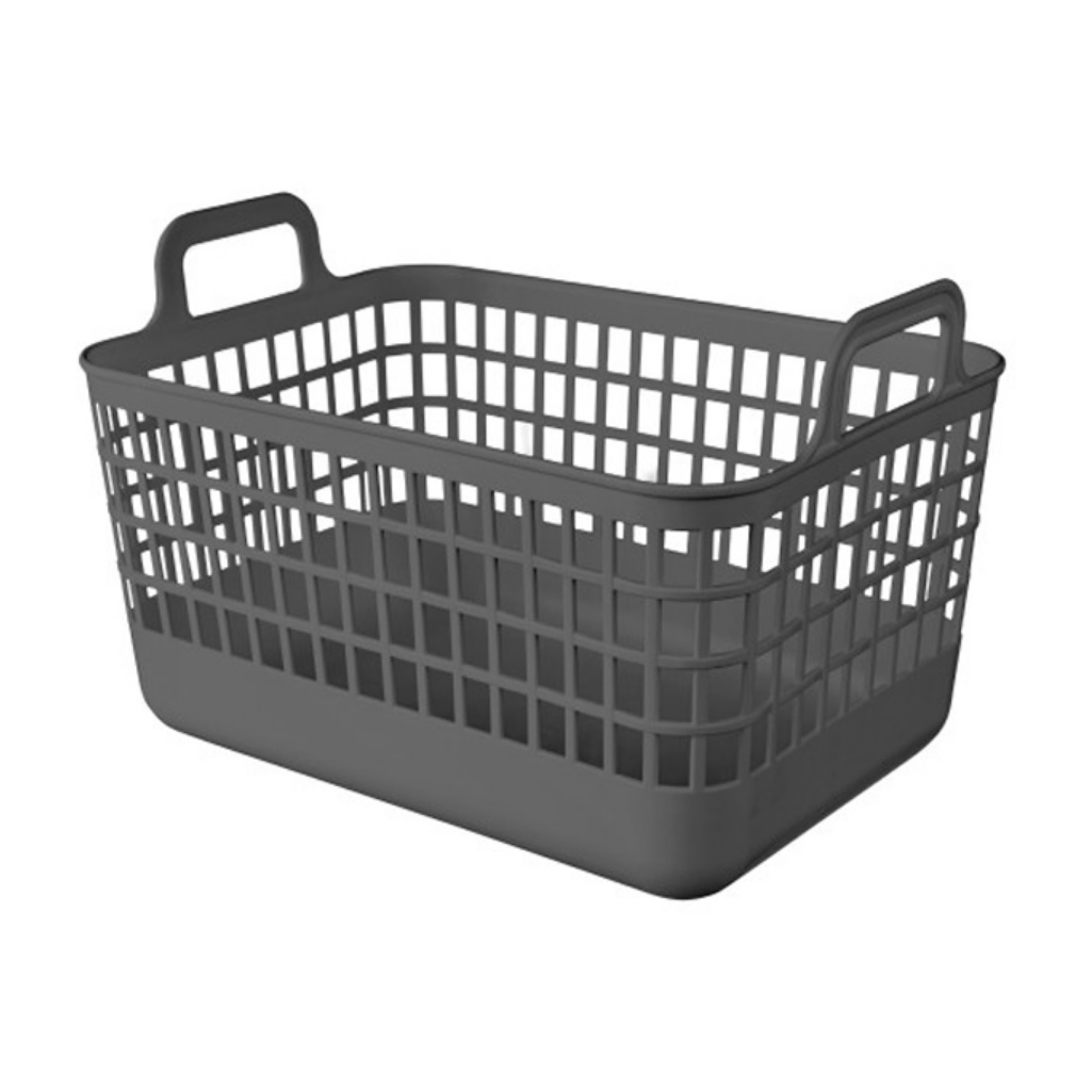 Корзина Econova Ково, универсальная, 210х224х320 мм, 12 л, серый, 435296111