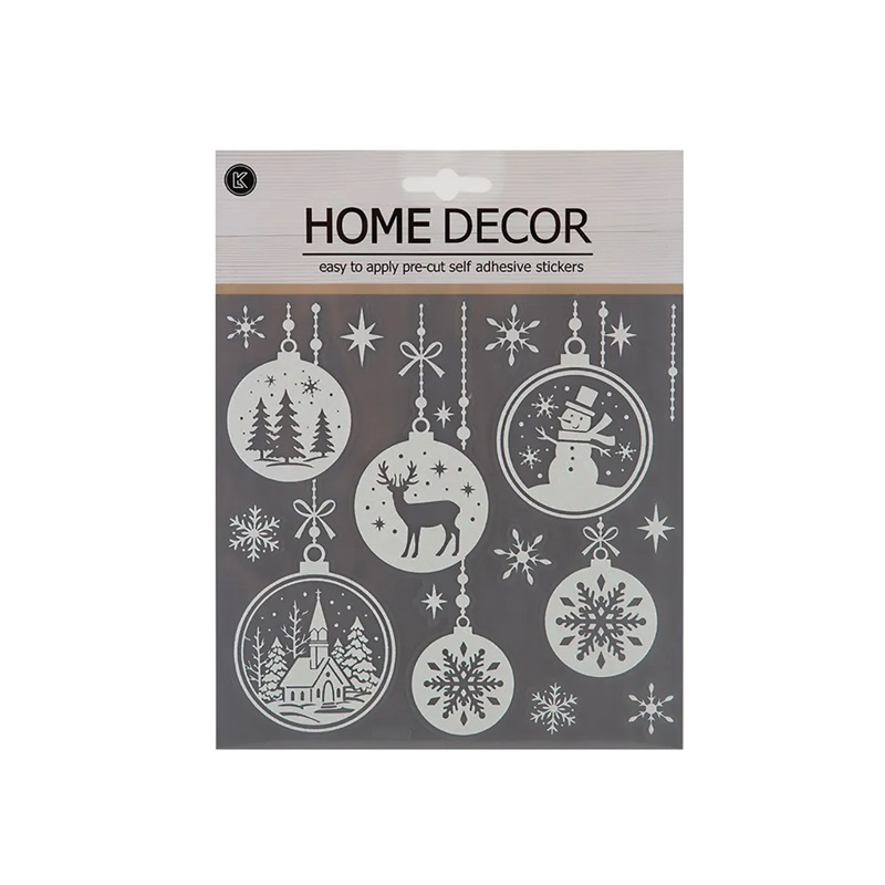 Наклейка интерьерная новогодняя Волшебная страна Волшебство 184х229 мм