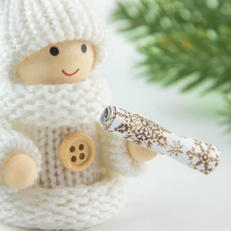 Ёлочная игрушка новогодняя С Новым годом! 70х60х30 мм