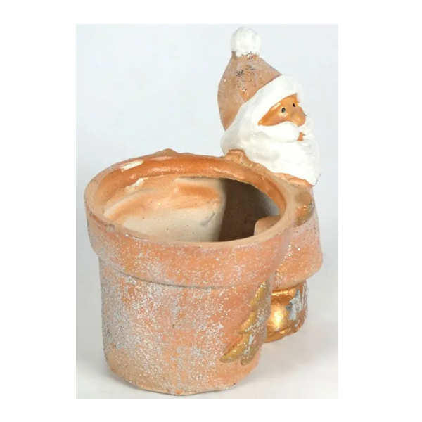 Фигура Дед Мороз у горшка ТР-21030