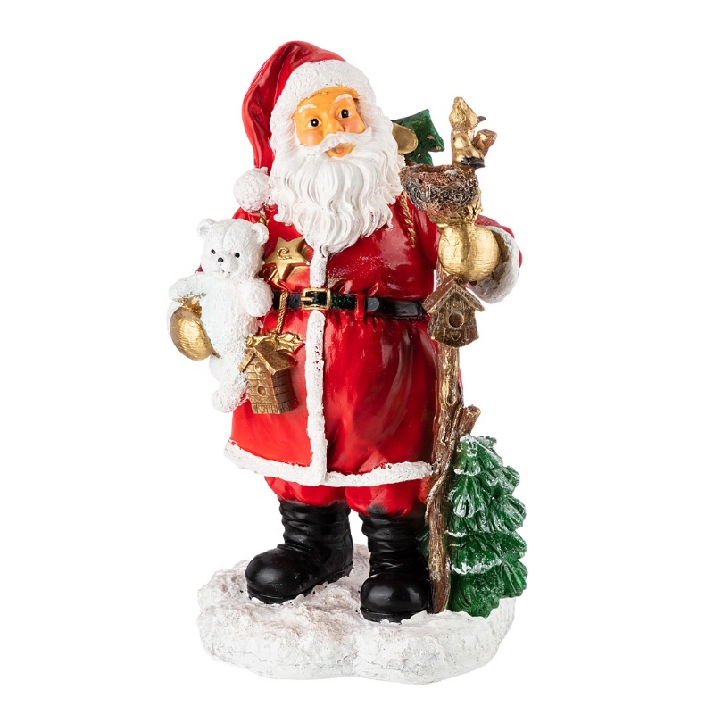 Фигура Дед Мороз с птичками ТР-21296