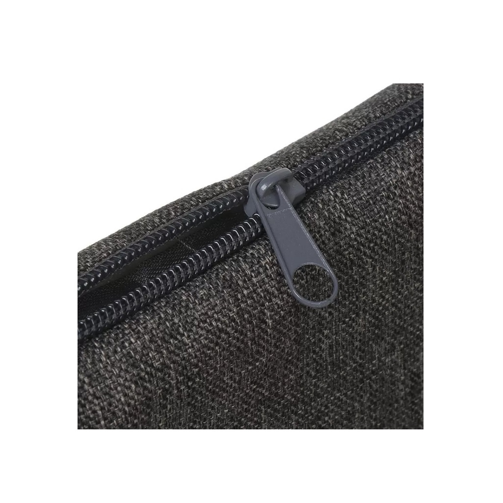 Сидушка Сказочная Ночь Трапеция, рогожка, съемный чехол, серая, 34х40 см