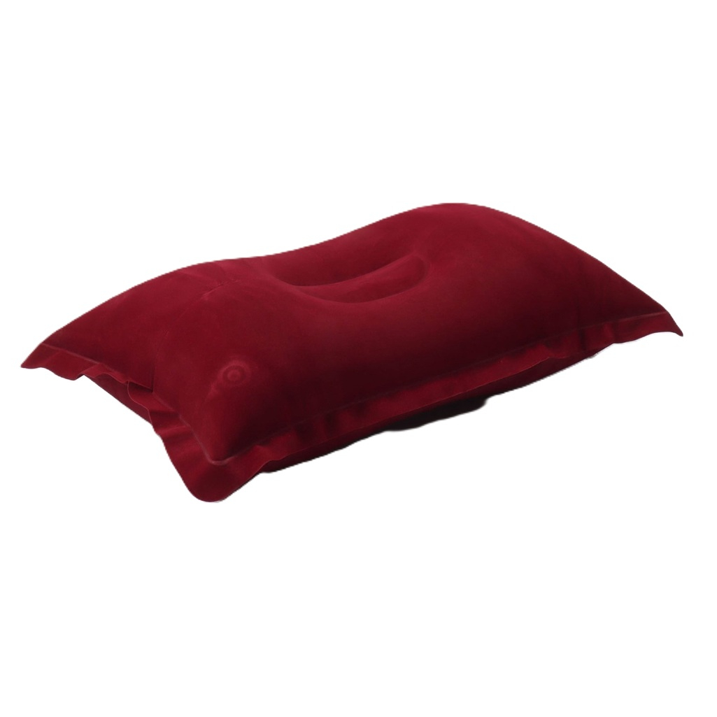 Подушка надувная Onlitop 563994 дорожная, ПВХ, различные цвета, 29х46 см