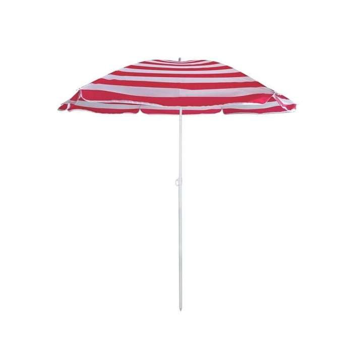 Зонт пляжный Ecos BU-68 D=175 см складная штанга 205 см