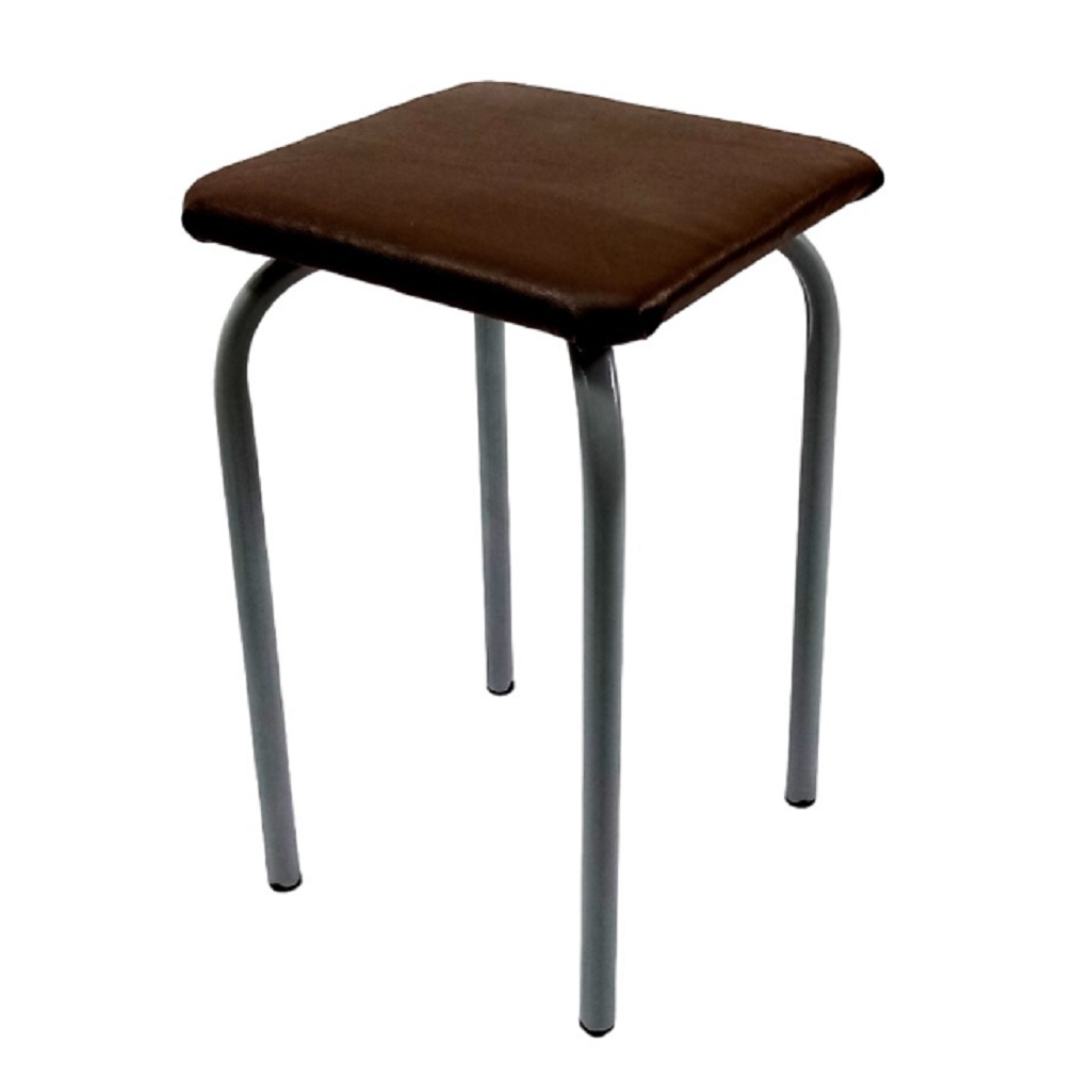 Табурет New Victoria Strong, мягкое круглое сиденье, шоколадный D-28 см