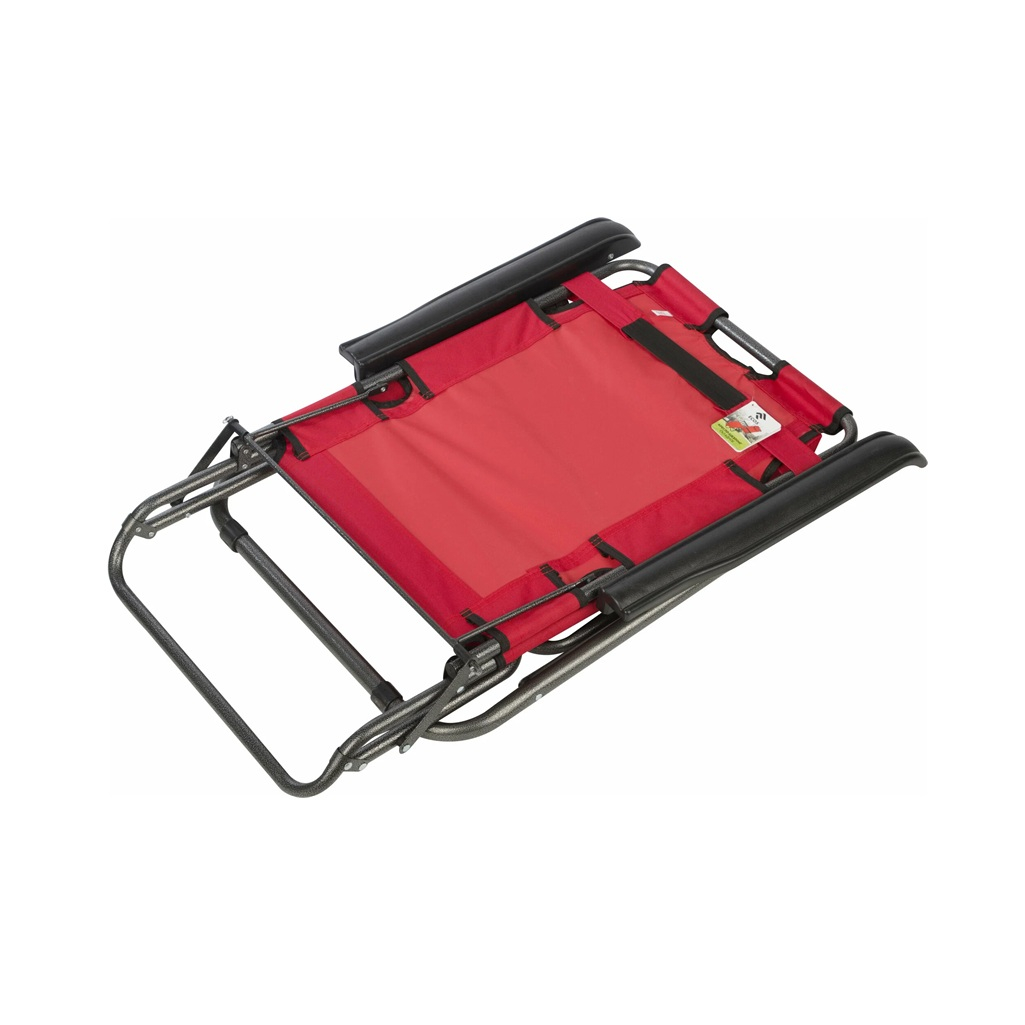 Кресло-шезлонг складное Ecos CHO-153 с подлокотниками, красное