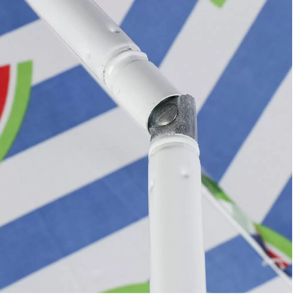 Зонт пляжный LG02/3 с наклоном, защита от UV-излучения, вентиляционные отверстия, 8 спиц 180 см