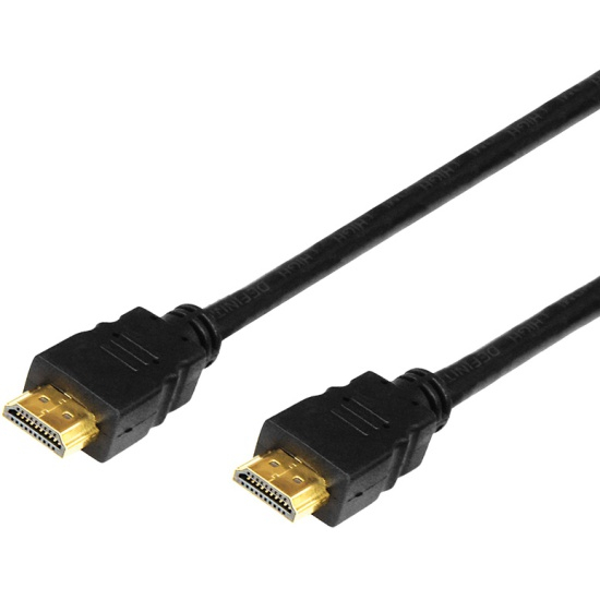 Шнур штекер HDMI-штекер HDMI 1м (TV/DVD) REXANT 17-6202