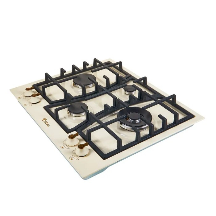 Газовая варочная панель Ideal 35227 N, молочная