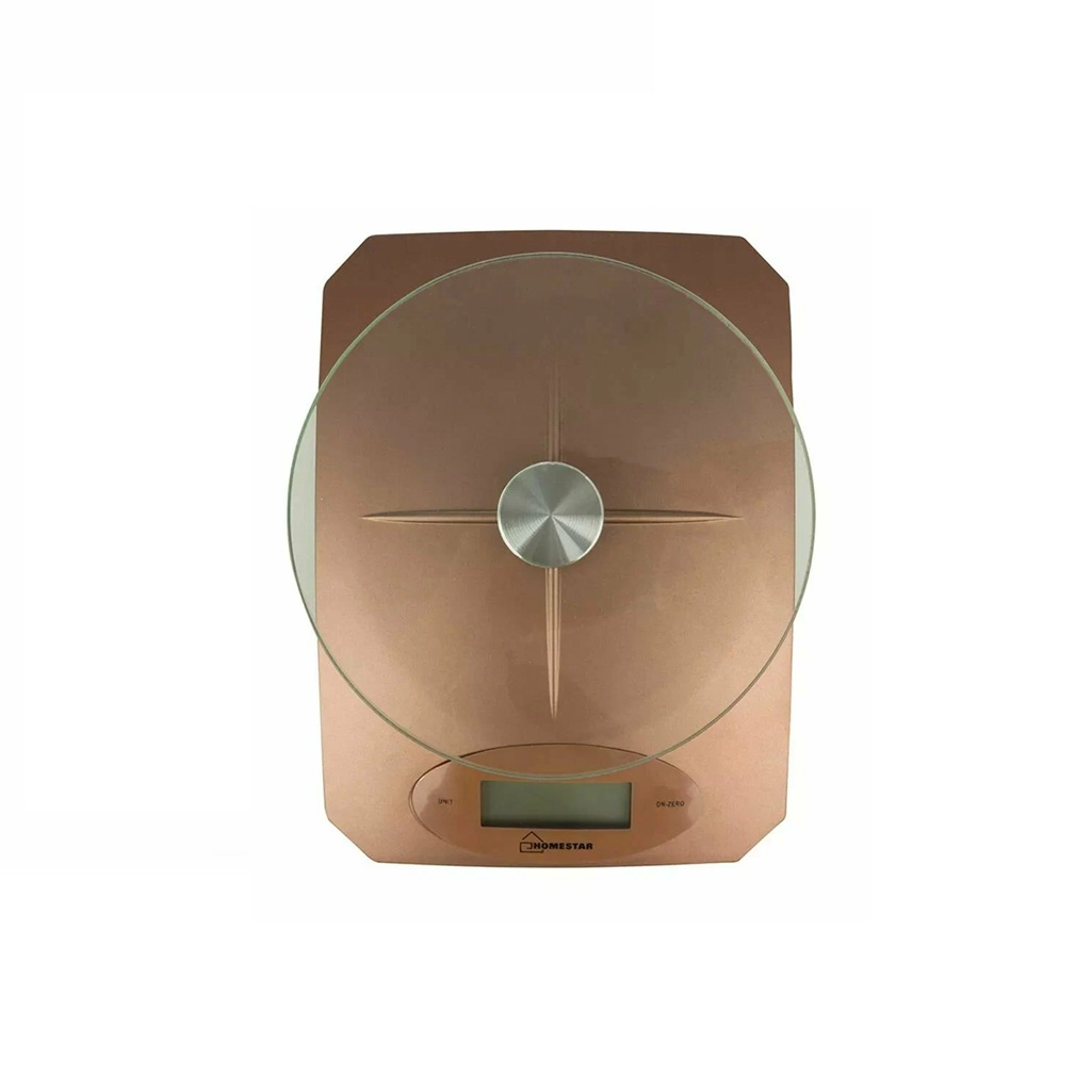Весы кухонные Homestar HS-3002  электронные , стекло, пластик, 16х22 см, до 5 кг