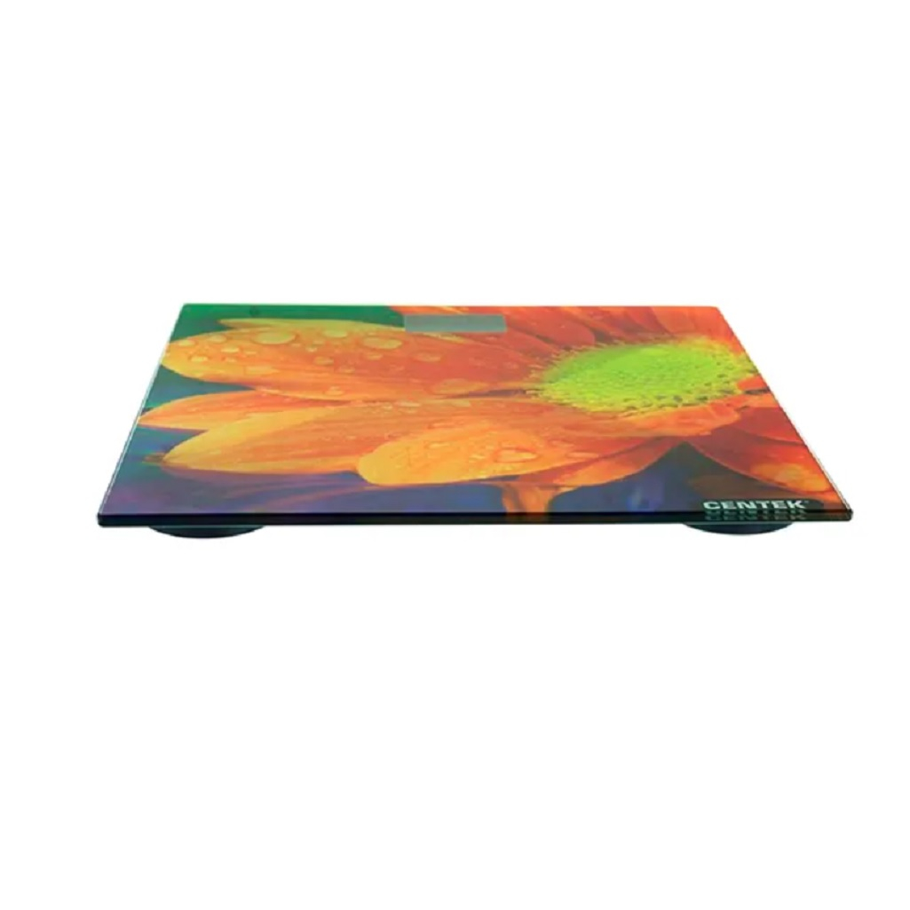 Весы напольные Centek CT-2420 Гербера электронные, стекло, 28х45 см, до 180 кг