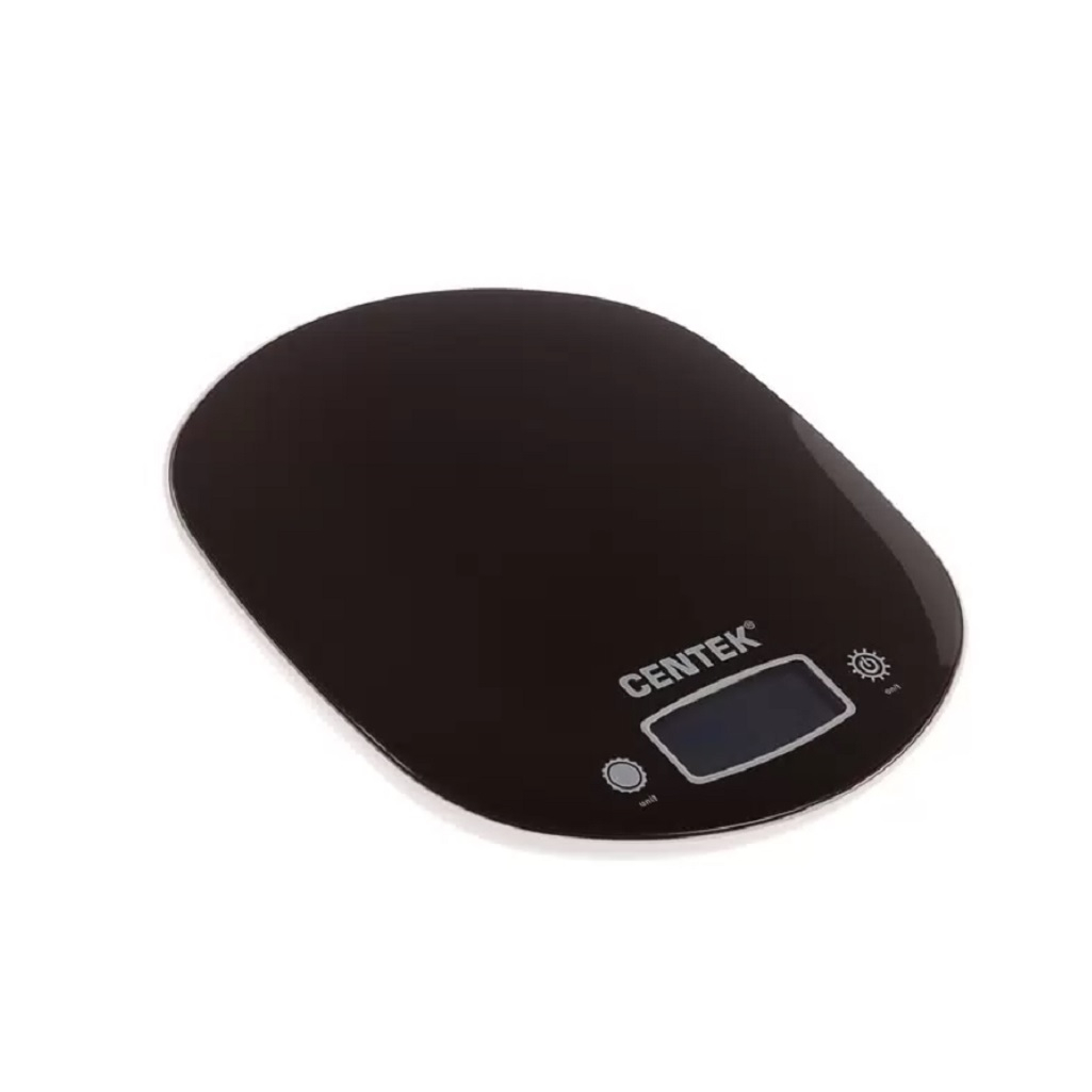 Весы кухонные Centek CT-2456 электронные с чашей до 7 кг, черные