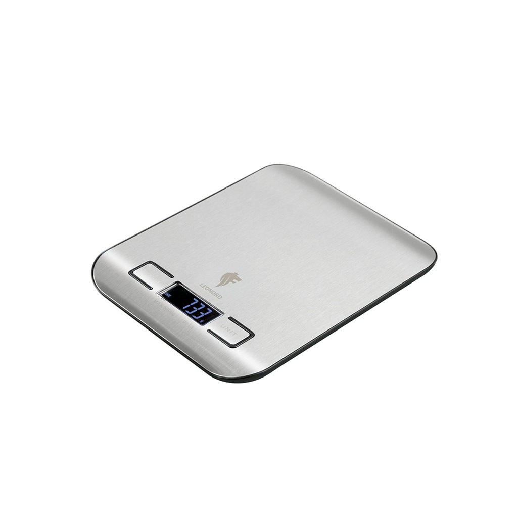 Весы кухонные электронные Leonord LE-1702 серебристые, до 5 кг