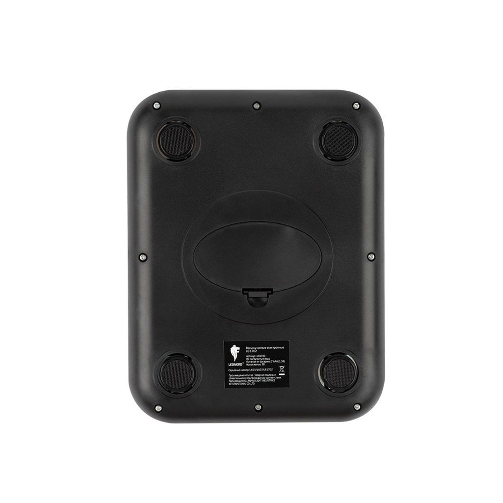 Весы кухонные электронные Leonord LE-1702 серебристые, до 5 кг