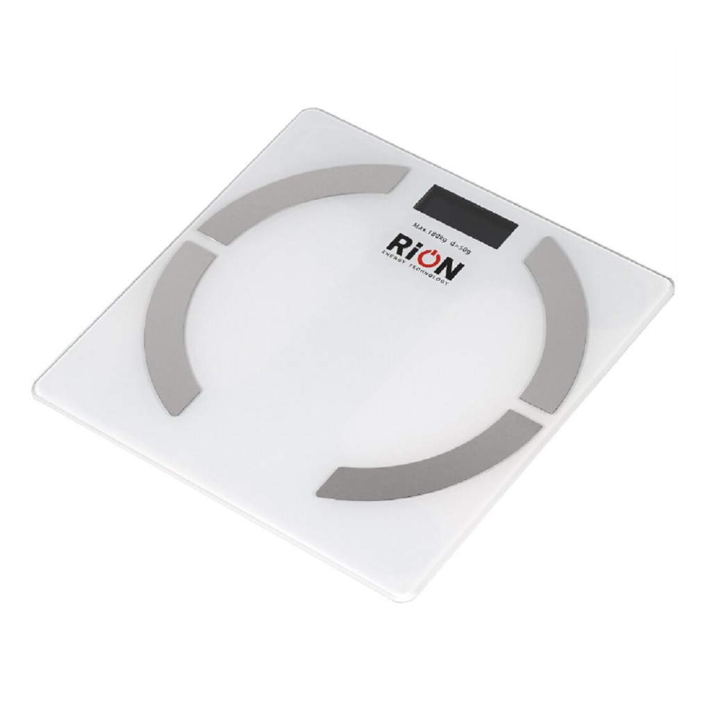 Весы напольные Rion Baobo-3W электронные Bluetooth LCD-дисплей белые, до 180 кг