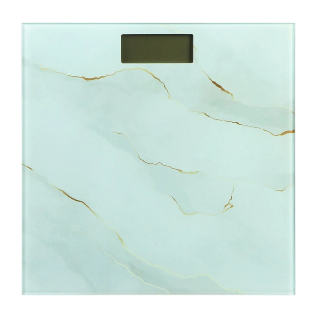 Весы напольные Rion PT-973 электронные Мрамор белые, до 180 кг