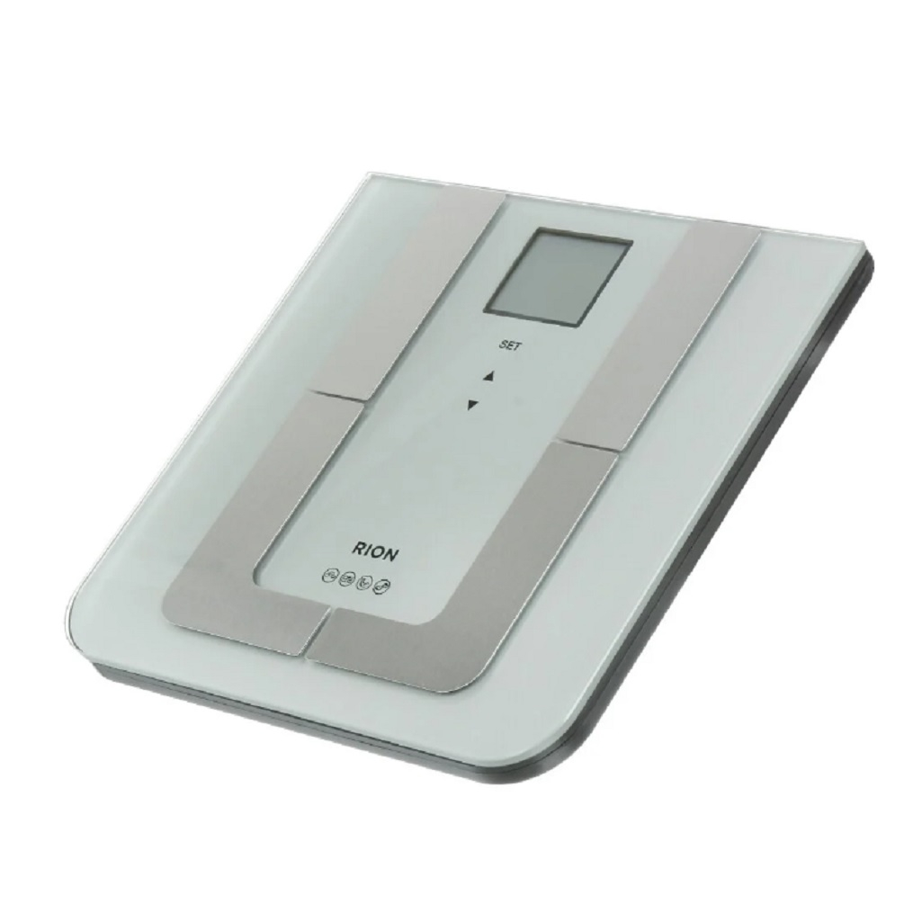 Весы напольные Rion, Smart PT-726 электронные, стекло, 30х30 см, LCD-дисплей, до 150 кг