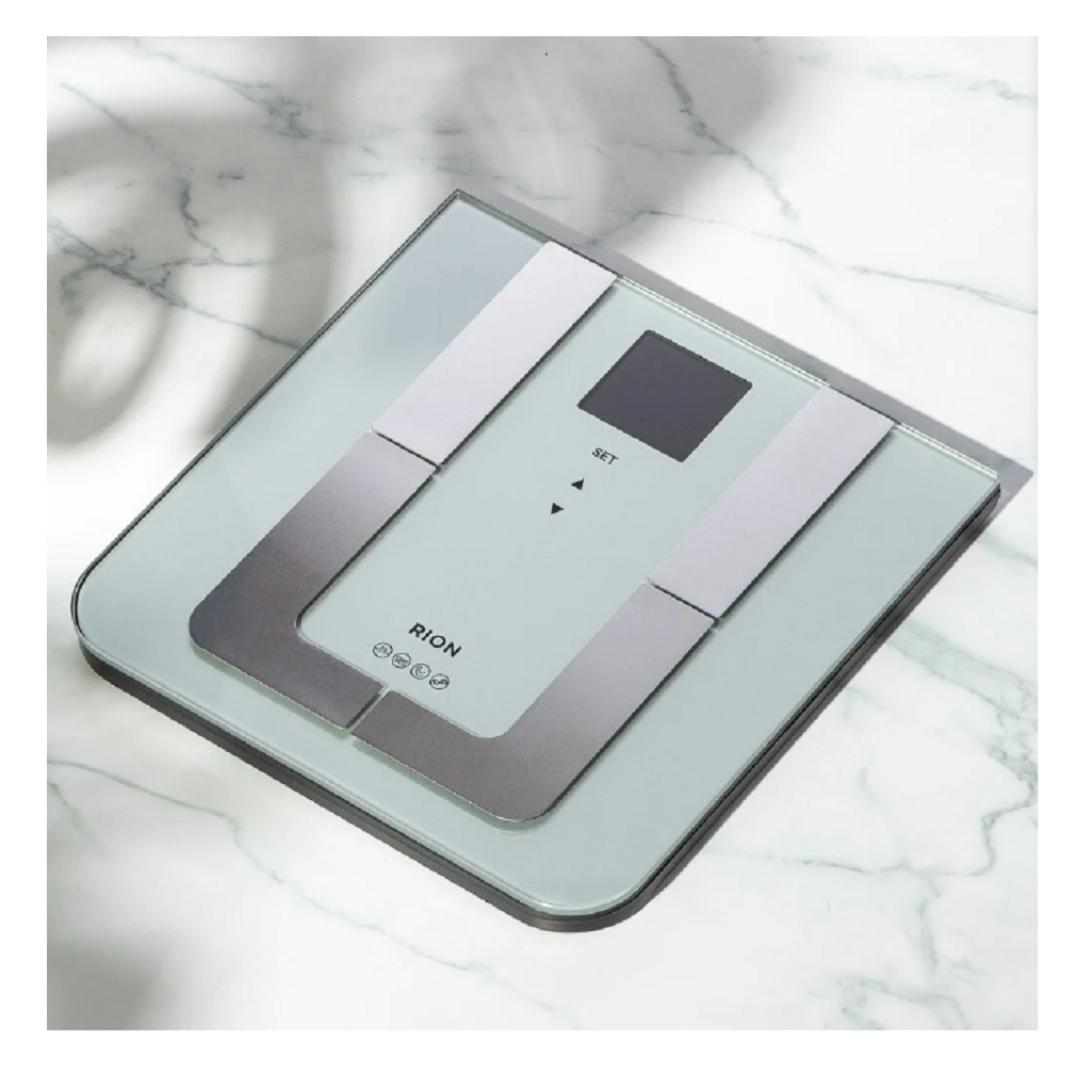 Весы напольные Rion, Smart PT-726 электронные, стекло, 30х30 см, LCD-дисплей, до 150 кг