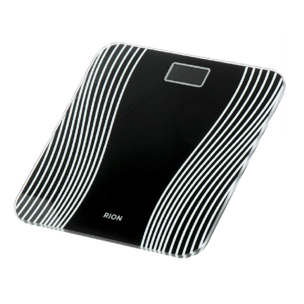 Весы напольные Rion, РТ-902 электронные, стекло, 28х28 см, LCD-дисплей, до 180 кг