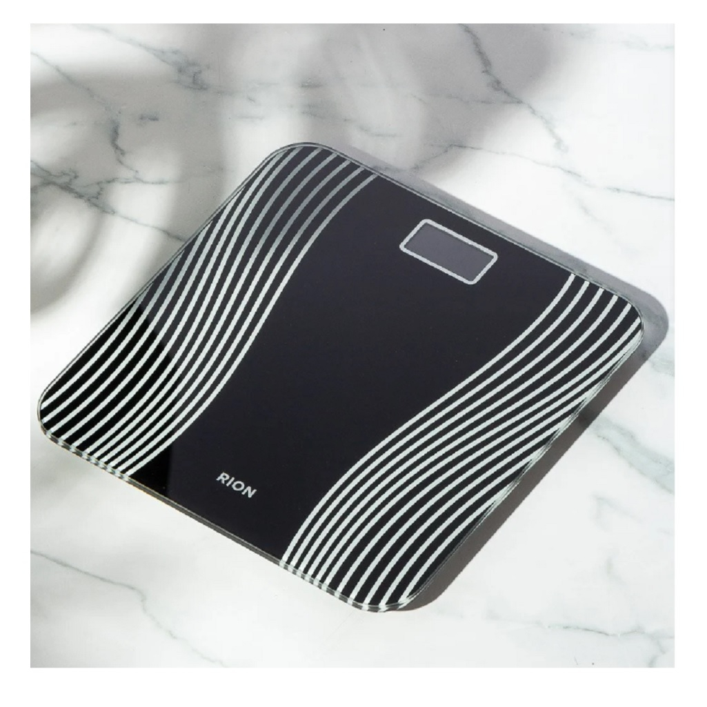 Весы напольные Rion, РТ-902 электронные, стекло, 28х28 см, LCD-дисплей, до 180 кг