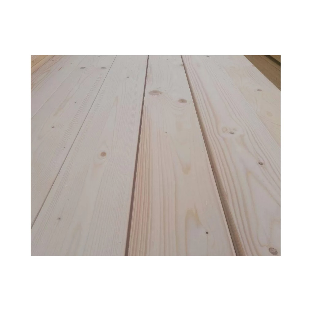 Террасная доска, сорт АВ, Ель 36х96х6000 мм, в упаковке 4 штуки, массив дерева