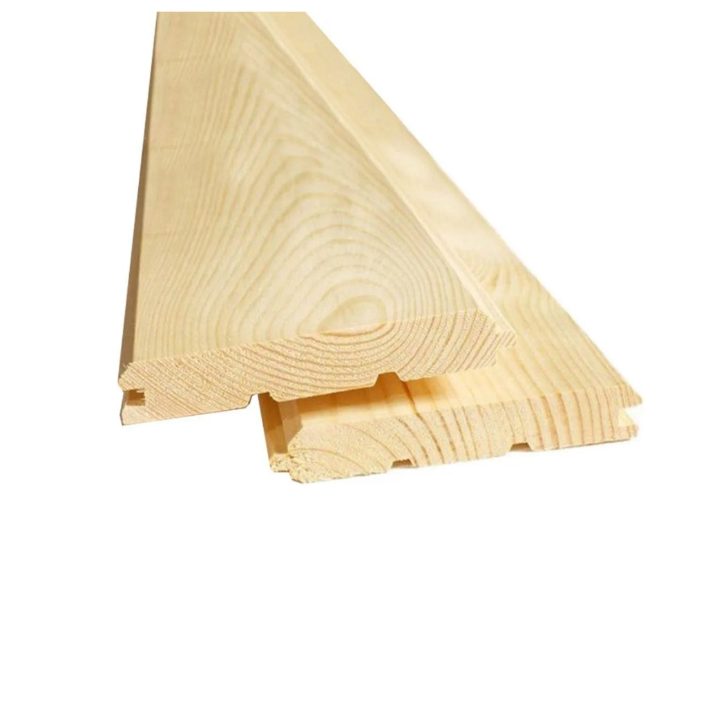 Имитация бруса, сорт АВ, Хвоя, 16х146х6000 мм, в упаковке 7 штук