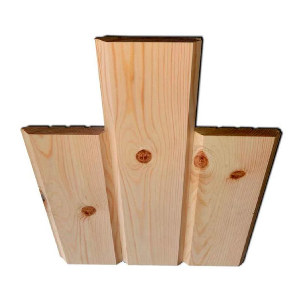 Имитация бруса, Сорт ВС, Хвоя, 16х136х4000 мм, в упаковке 1 штука