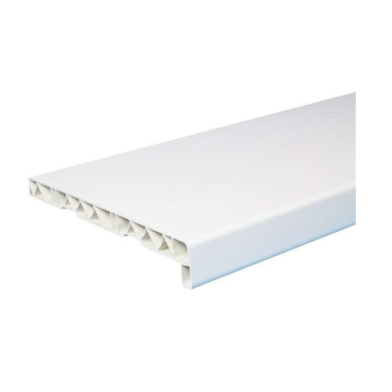 Подоконник пластиковый белый 0,25/1 пог.м