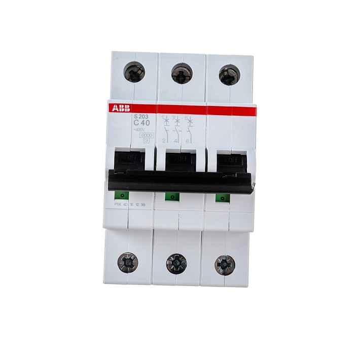 Автоматический выключатель АВВ 3Р S203 С 40А 6kA