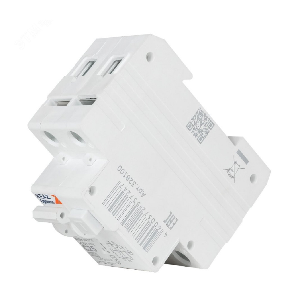 Выключатель автоматический дифференциального тока КЭАЗ OptiDin D63 2P C25 30mA 4,5кА