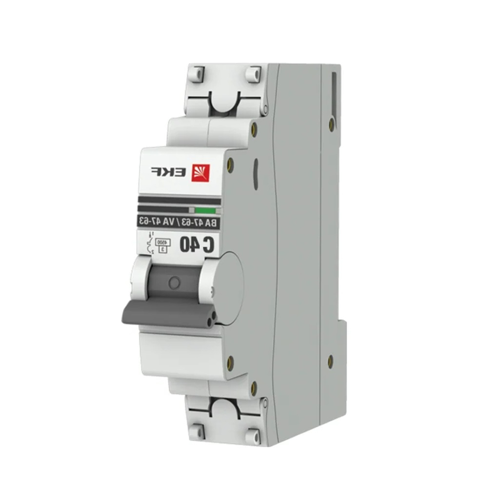 Выключатель автоматический EKF PROxima 1п, тип C, 40 А, 4.5 кА