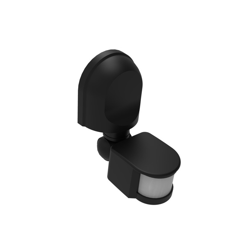 Датчик движения инфракрасный DEKraft ДДИ-101 02 1200Вт 2-12м 180 градусов черный