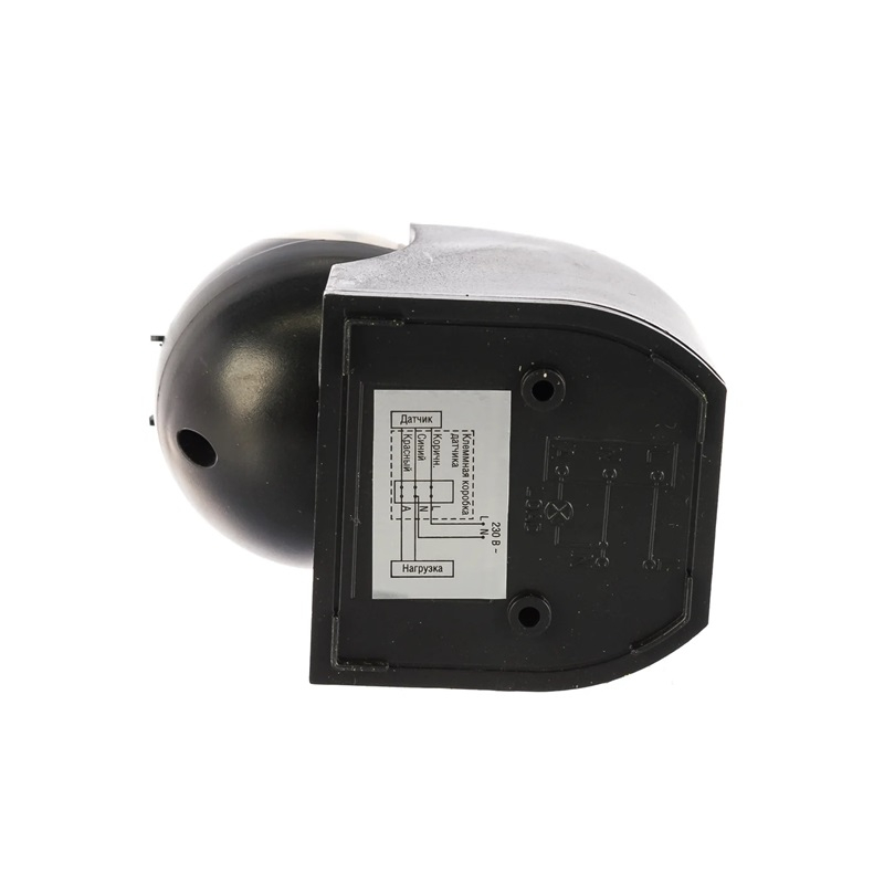 Датчик движения IEK ДД 010 1100Вт 180 градусов 10м IP44 черный