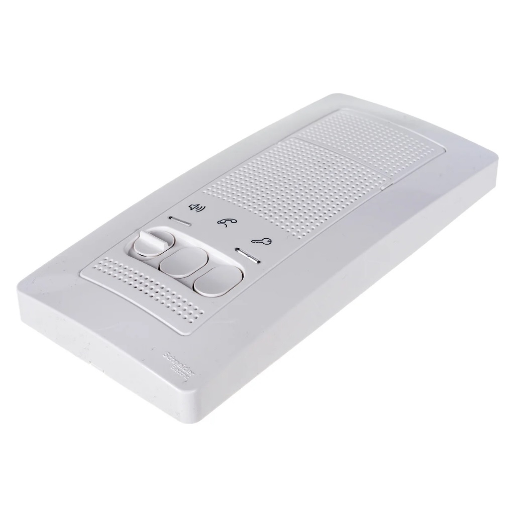 Домофон Schneider Electric BLANCA настенный монтаж 4.5В белый BLNDA000011