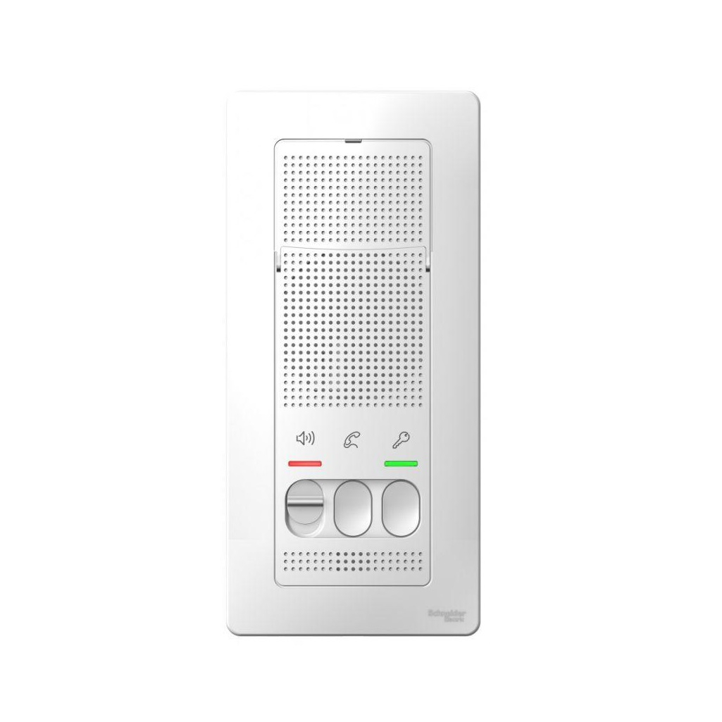 Домофон Schneider Electric BLANCA настенный монтаж 4.5В белый BLNDA000011
